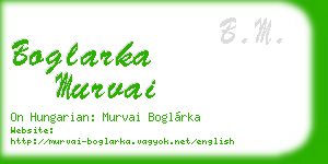 boglarka murvai business card